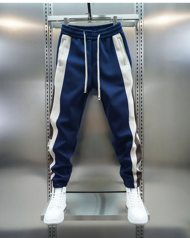 Laurent™ | Pantaloni Trend con Strisce Contrastanti