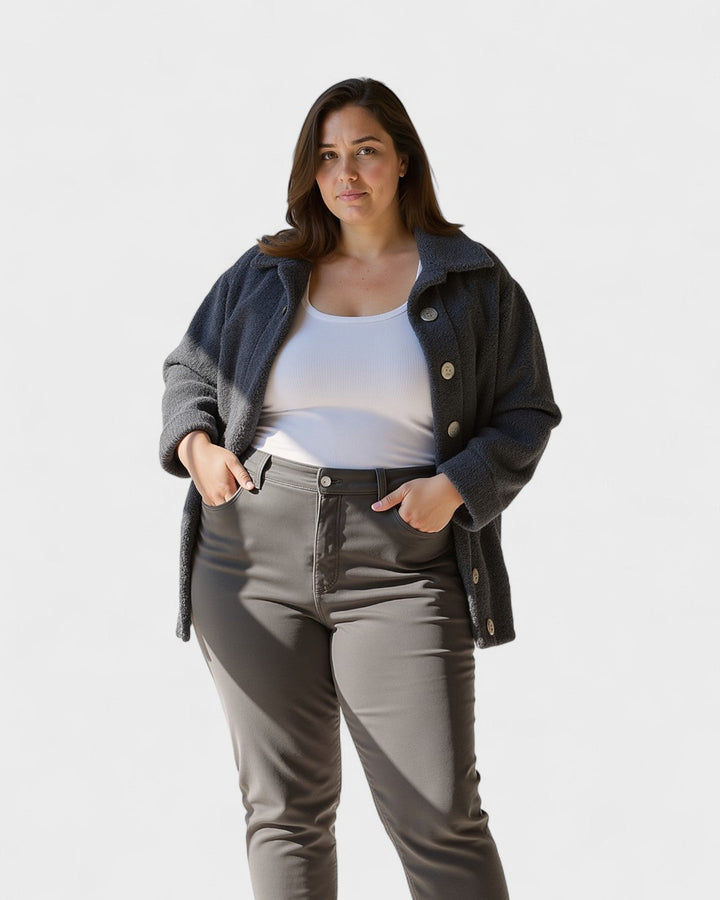 Selina™ Fleece bunda – Eleganza nel calore