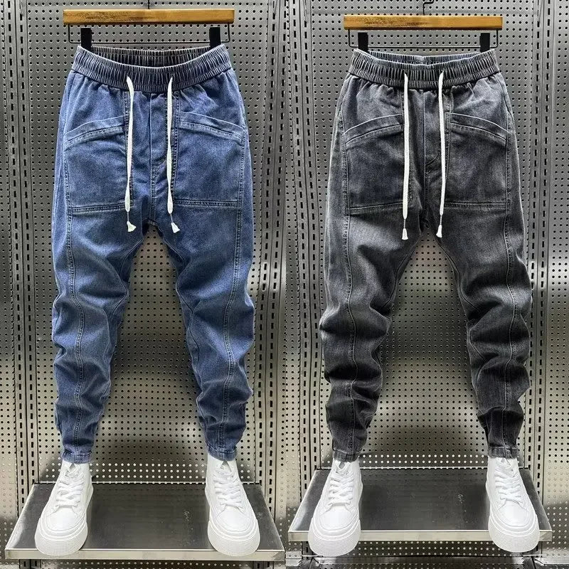Laurent™ | Pantaloni Jogging Denim