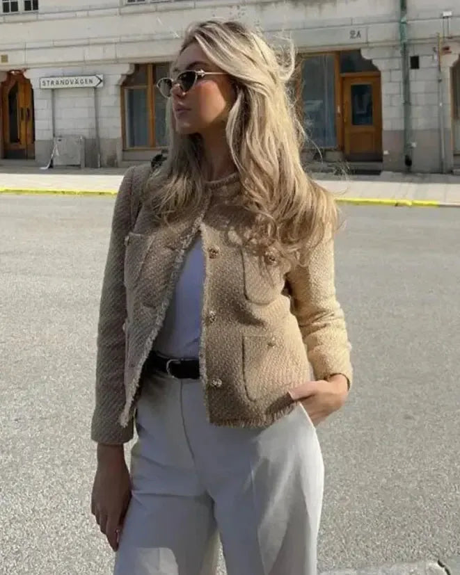 Slavenka - Cappotto Chic Beige