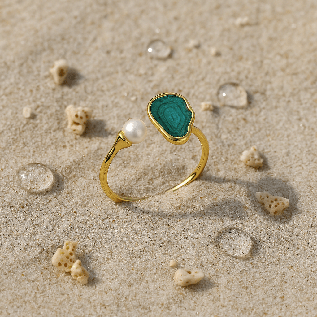 Danza nelle profondità marine argento 925