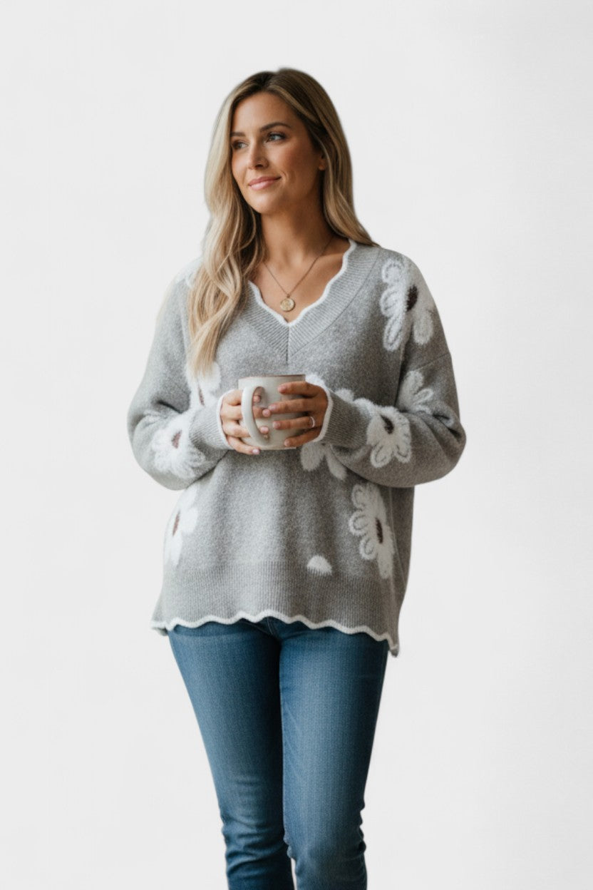 Thea™ Maglione Floreale