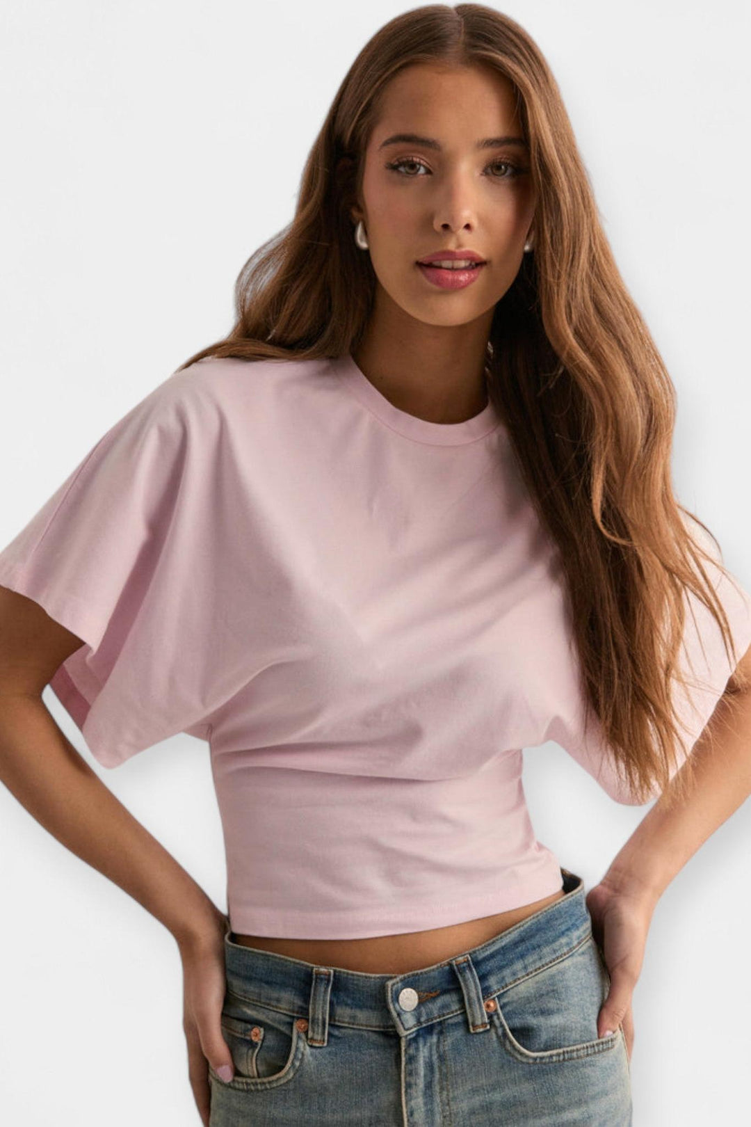 Maglietta con maniche larghe e comode