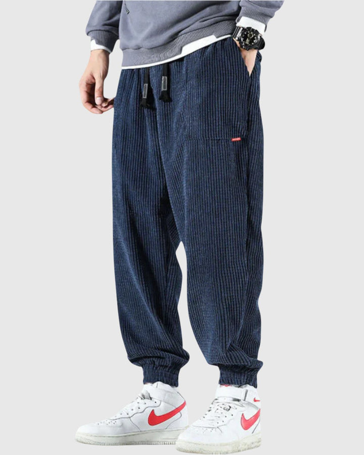 Zbyněk | Pantaloni in velluto Alloro
