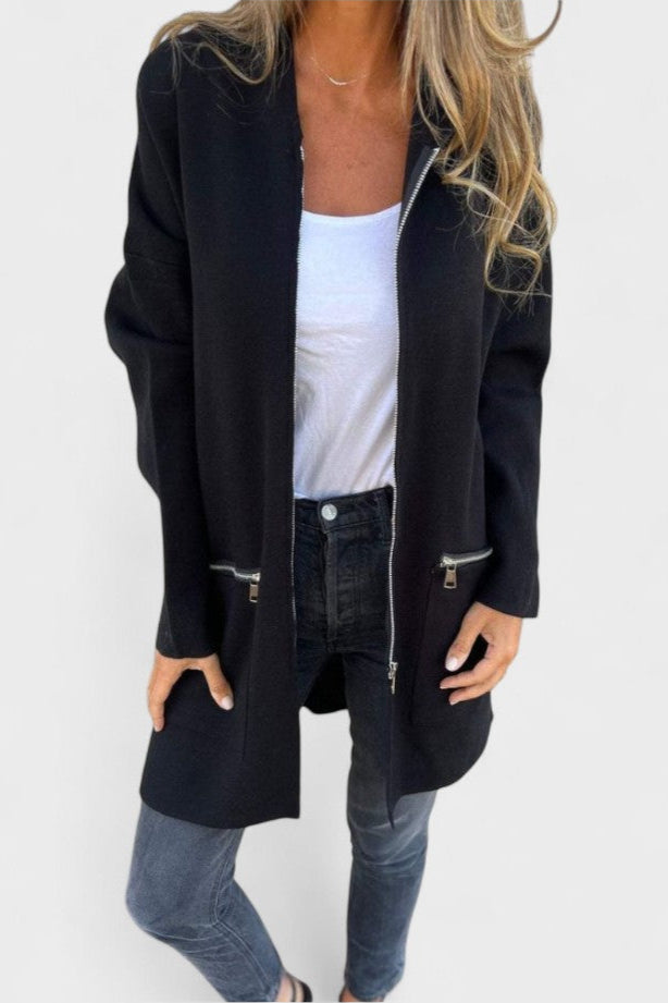 Veslina™ | Maglione con Zip alla Moda