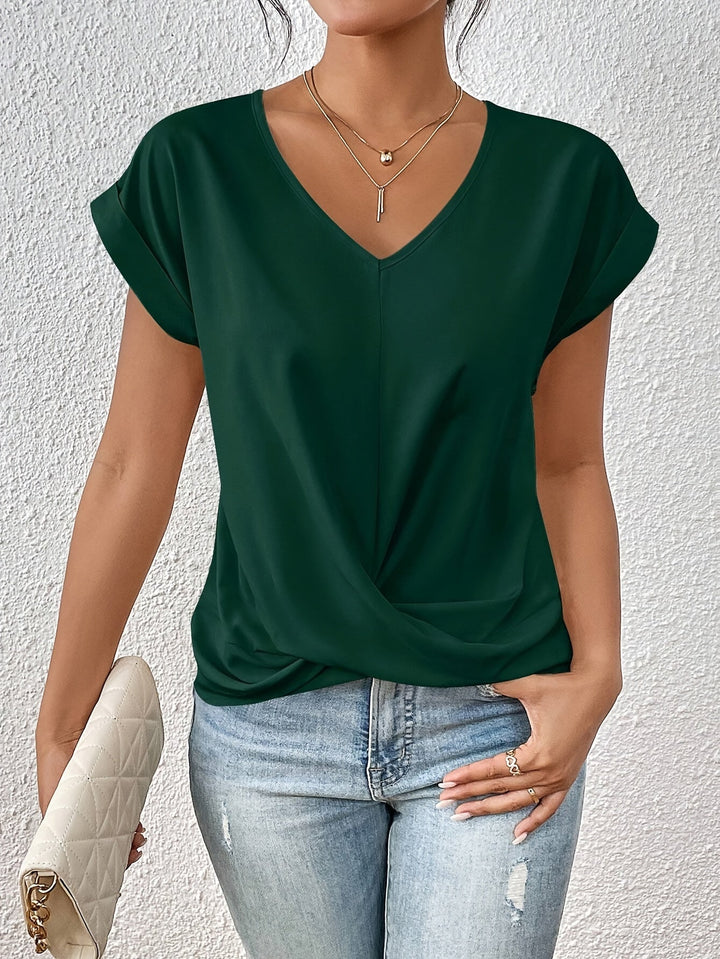 Cleo | T-shirt casual con scollatura a cuore