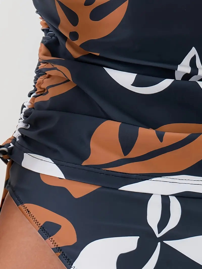 Rosia™ | Bikini con Stampa Tropicale a Foglie