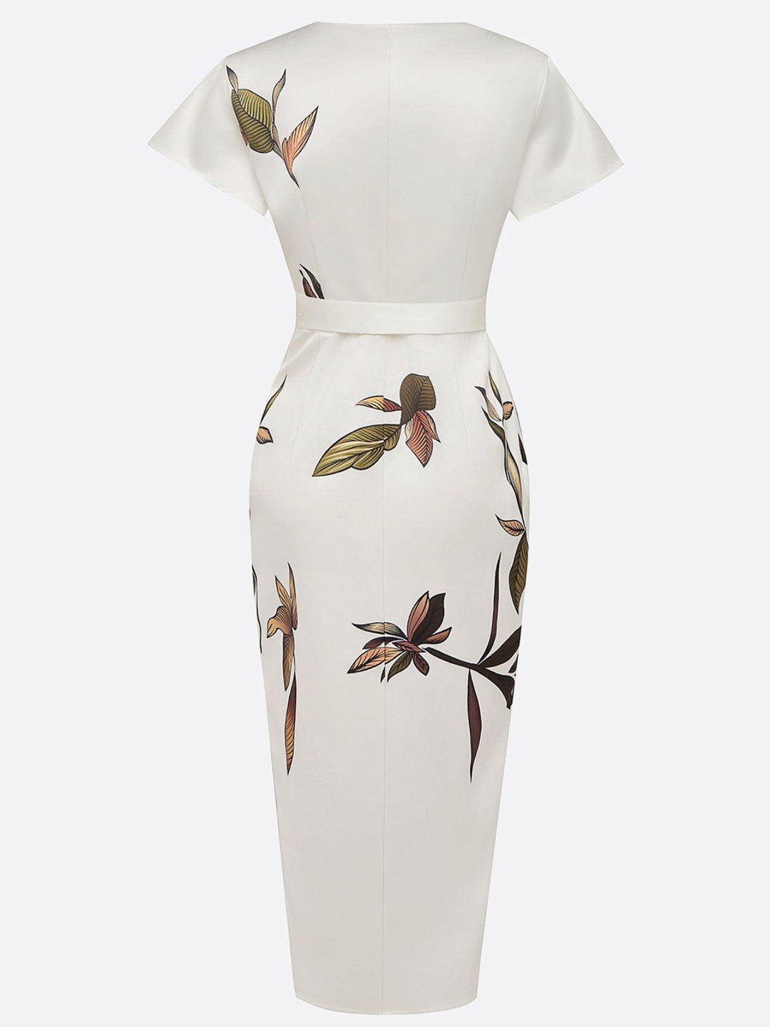 Elin™ | Elegante Abito Avvolgente con Stampa Floreale