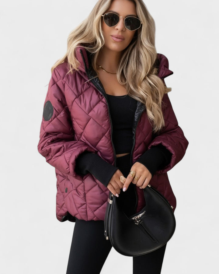 Ema™ | Giacca elegante con cappuccio