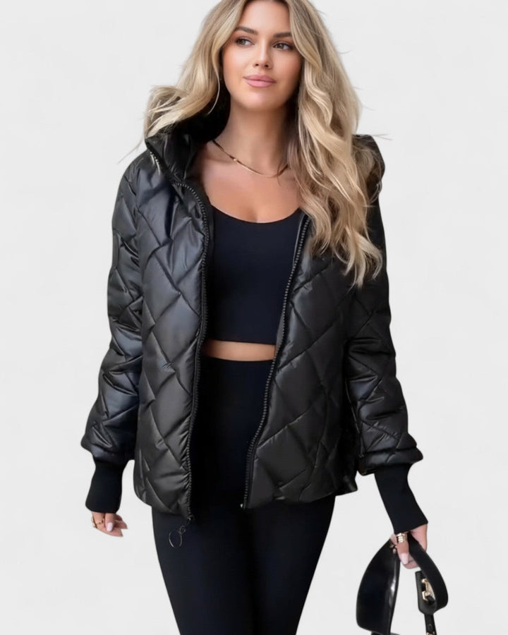 Ema™ | Giacca elegante con cappuccio