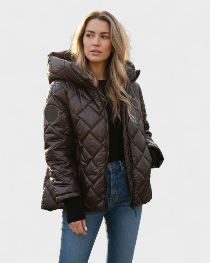 Ema™ | Giacca elegante con cappuccio