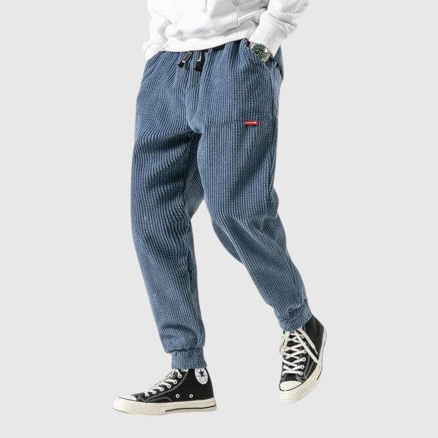 Zbyněk | Pantaloni in velluto Alloro