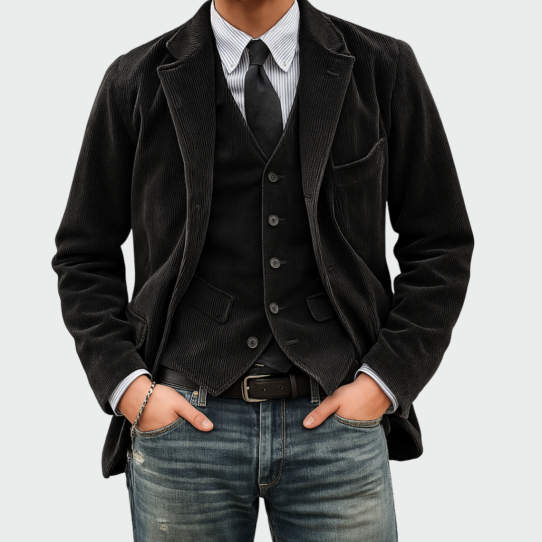 Peter | Set Giacca e Gilet Elegante
