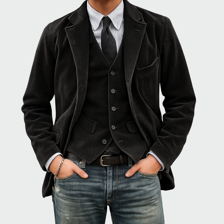 Peter | Set Giacca e Gilet Elegante