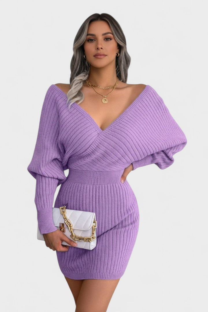 Klara™ | Abito avvolgente elegante con scollatura a V