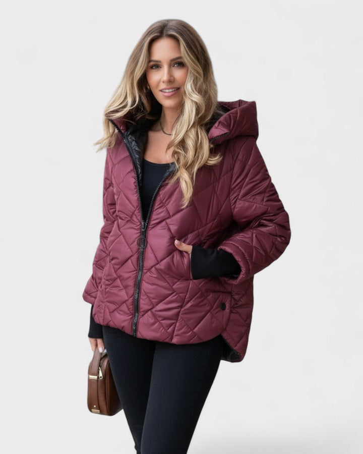 Ema™ | Giacca elegante con cappuccio