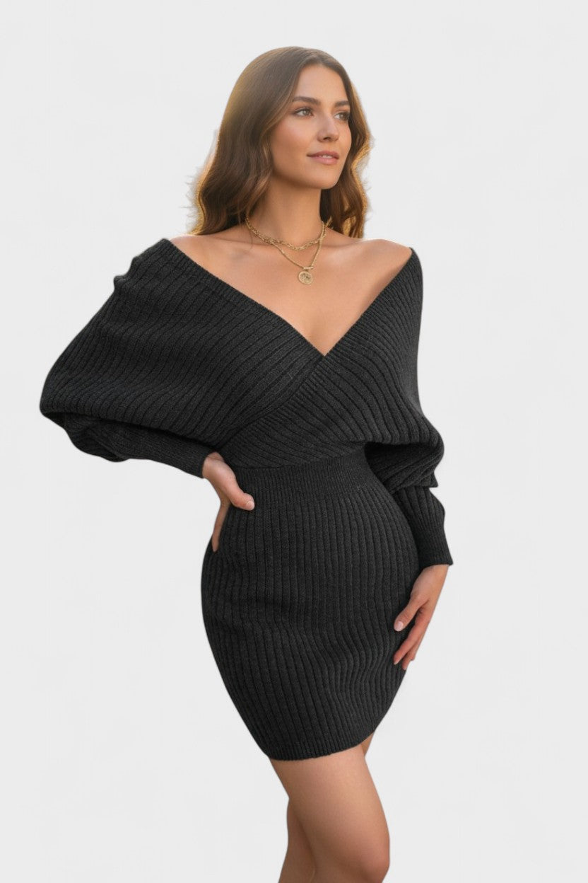 Klara™ | Abito avvolgente elegante con scollatura a V