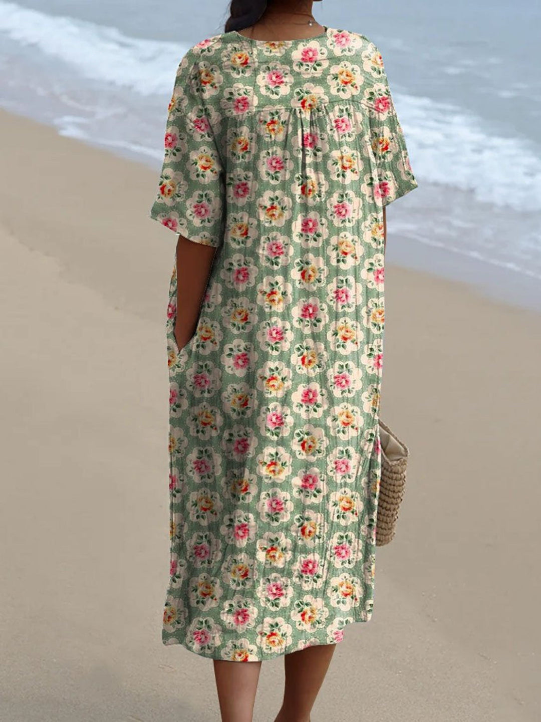 Benthe™ | Vestito Vintage a Fiori