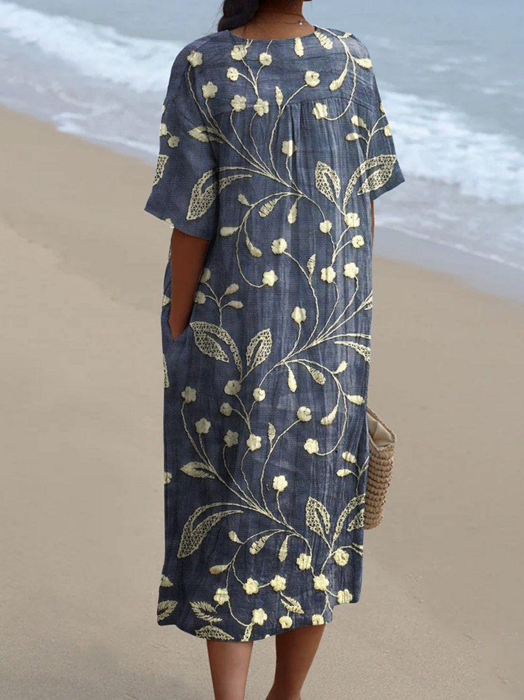 Juna™ | Vestito Vintage con Fiori