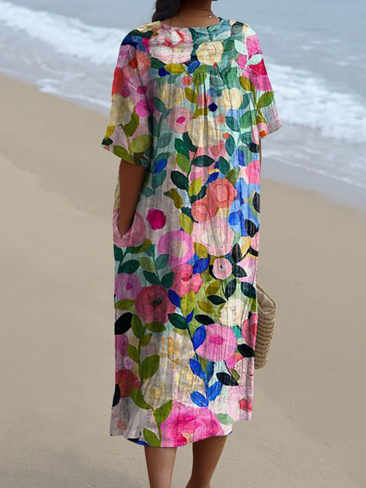 Rosia™ | Vestito Vintage a Fiori